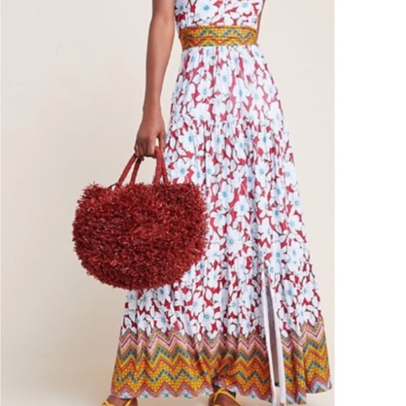 NWOT Anthropologie Auden Floral Maxi Dress - Picture 4 of 16